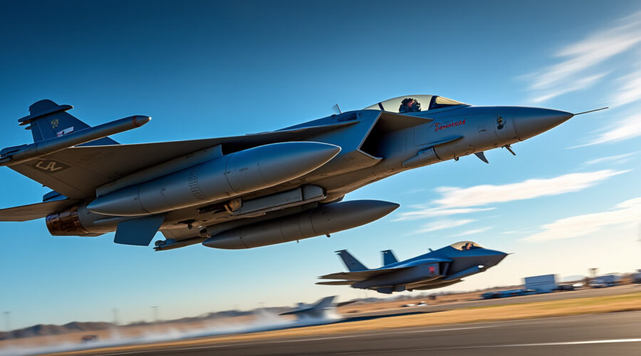 découvrez comment le rafale surpasse le f-35 dans la course au réarmement, en analysant ses performances, sa technologie avancée et les implications stratégiques pour l'avenir militaire.