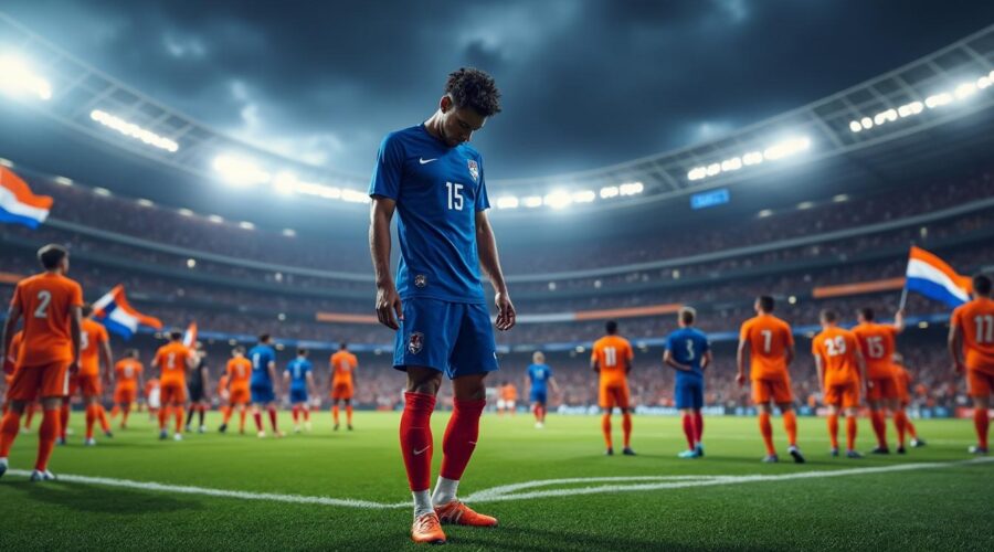 dans un match haletant, bacha marque un but contre son camp, laissant les bleues en difficulté à la mi-temps face aux pays-bas, ce qui les fait rétrograder à la deuxième place de leur groupe. découvrez les moments clés et les enjeux de cette rencontre décisive.