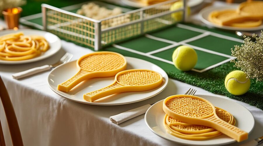 découvrez comment une marque polonaise célèbre la victoire d'iga swiatek à wimbledon avec des pâtes originales en forme de raquette de tennis. un mélange parfait de gastronomie et de sport pour honorer cette athlète exceptionnelle.