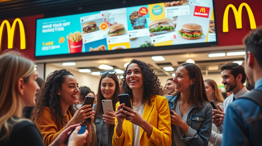 découvrez comment mcdonald's a captivé les réseaux sociaux en remportant le grand prix stratégies du brand content, une reconnaissance de sa créativité et de son impact digital.
