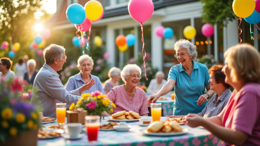 découvrez la célébration festive organisée à la résidence pour personnes âgées du brand à turckheim : moments de partage, convivialité et joie pour les résidents et leurs proches.