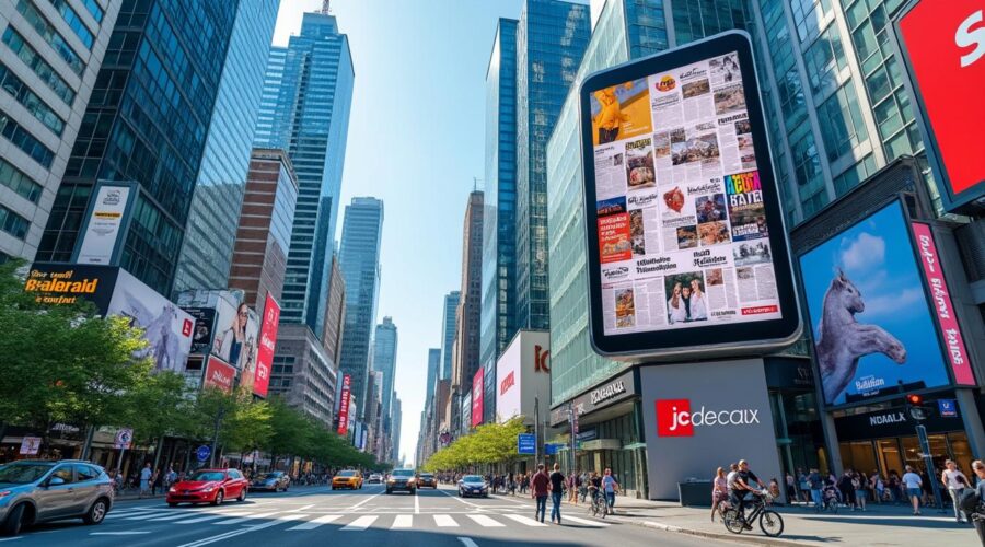 découvrez comment jcdecaux brand signature a été sélectionné pour le renouvellement du contrat d'affichage de presse, renforçant ainsi son engagement en matière d'innovation et de visibilité pour les marques.