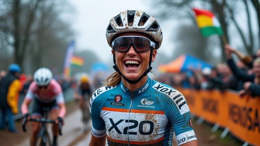 découvrez la victoire impressionnante de lucinda brand au x2o trofee de hamme en cyclo-cross, consolidant son statut de championne incontournable.