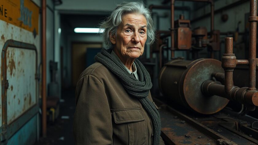françoise joly, doyenne de l'usine, exprime son regret face à la situation critique : "c'est dommage d'en être arrivés là".