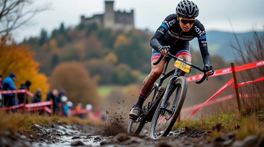 revivez la victoire spectaculaire de lucinda brand en solo lors de la coupe du monde de cyclocross à namur. un exploit remarquable dans une course intense et pleine de rebondissements.