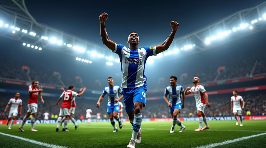 revivez la coupe de france avec endrick, le jeune prodige brésilien, qui offre la qualification aux gones en marquant son tout premier but face au losc.