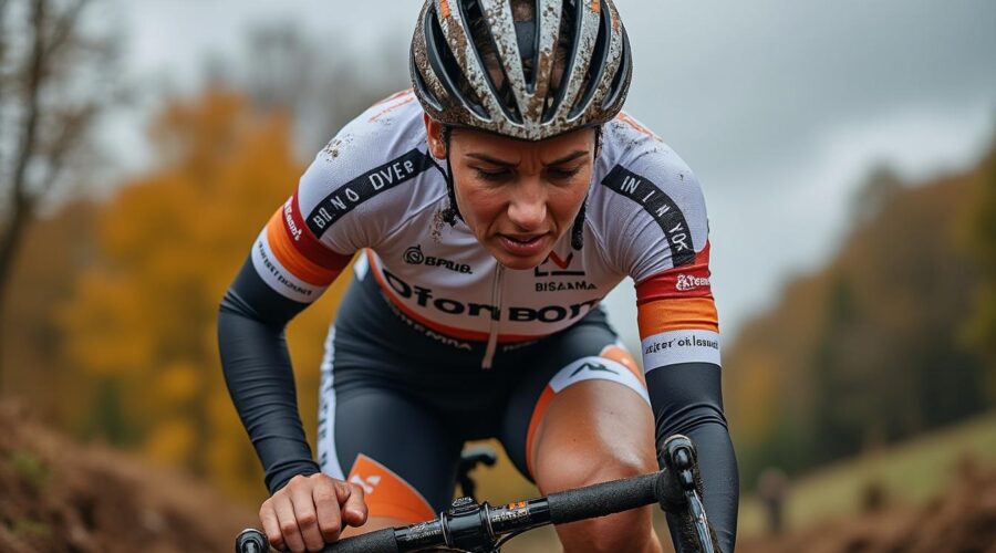 lucinda brand forfait pour la coupe du monde à hoogerheide en raison d'une douleur au mollet, un coup dur pour l'équipe avant la compétition.
