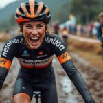 cyclo-cross : lucinda brand remporte son 18e succès de la saison à benidorm, tandis qu'amandine fouquenet se distingue en montant sur le podium, confirmant leur excellent niveau en compétition.