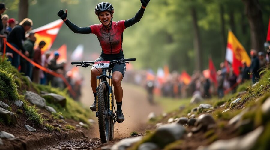 lucinda brand démarre 2026 en beauté en remportant une victoire éclatante au grand prix sven nyss à baal, confirmant sa forme exceptionnelle dès le début de la saison.