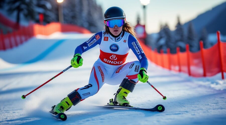 découvrez comment bessie skabar a remporté l'étape de font-romeu du ladies night tour en ski alpin, succédant ainsi à june brand dans une compétition passionnante.