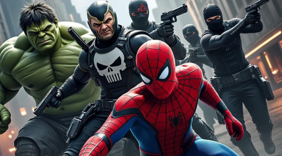 découvrez la toute première bande-annonce de spider-man brand new day avec hulk, scorpion, the punisher et the hand dans une aventure explosive à ne pas manquer.