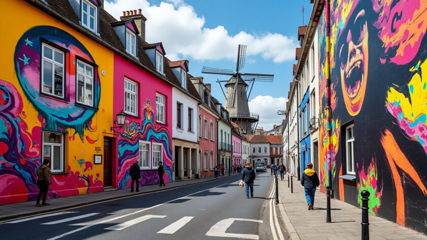 découvrez comment carnage 29 métamorphose le quartier du moulin blanc à brest avec des fresques impressionnantes qui attirent tous les regards.