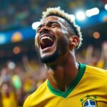 revivez l'émotion intense de la coupe du monde 2026 à travers la première réaction vibrante de neymar : "j'y suis! j'y suis!" un moment chargé de passion à ne pas manquer.