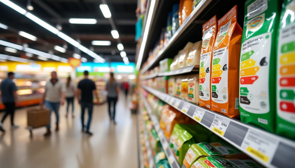 intermarché exige que toutes les marques affichent obligatoirement le nutri-score dans ses magasins, renforçant ainsi l'information nutritionnelle pour les consommateurs.