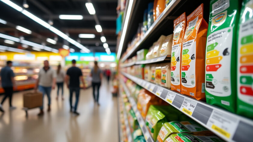 intermarché exige que toutes les marques affichent obligatoirement le nutri-score dans ses magasins, renforçant ainsi l'information nutritionnelle pour les consommateurs.
