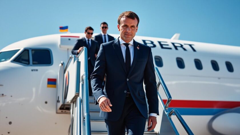 le président macron se rend en arménie pour une visite d'état lundi et mardi, renforçant les liens d'amitié franco-arménienne et ouvrant un nouveau chapitre de coopération bilatérale.
