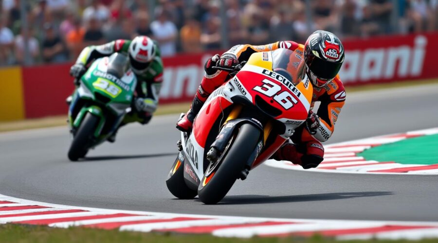 alex marquez redonne des couleurs à ducati en motogp tandis qu'aprilia connaît une journée compliquée sur la piste.