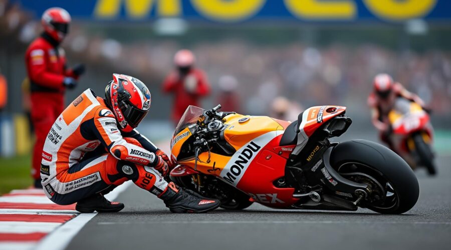 découvrez les derniers défis de marc márquez en motogp avec un nouveau revers et une opération imminente qui pourrait impacter sa saison.