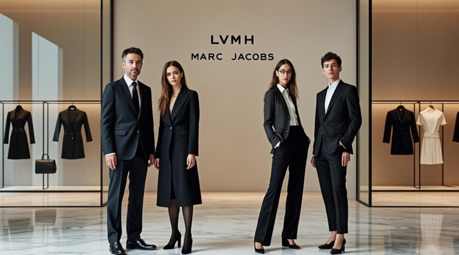 après des années emblématiques, lvmh confie la marque marc jacobs à un duo américain, marquant une nouvelle ère pour la maison de mode.
