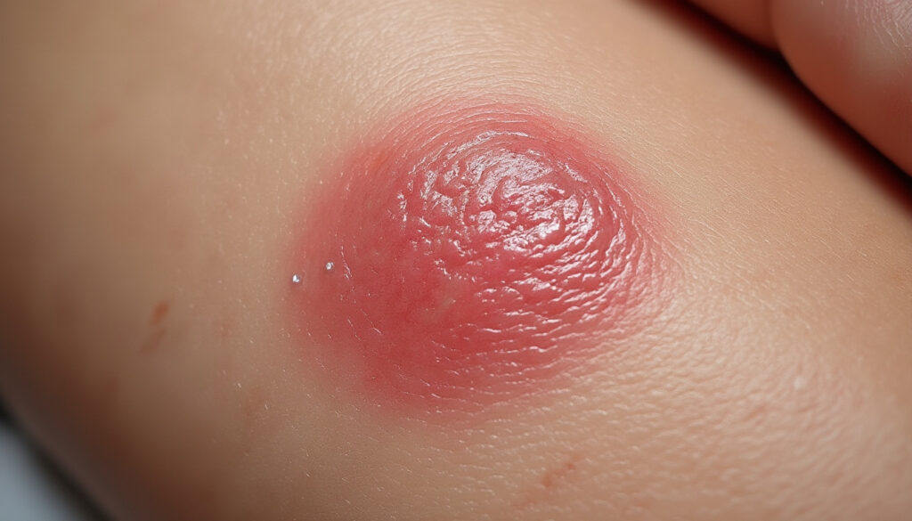 découvrez ce que révèle une marque boursouflée laissée par une alliance incrustée sous la peau lors d'une canicule, et comment ce phénomène affecte la peau.