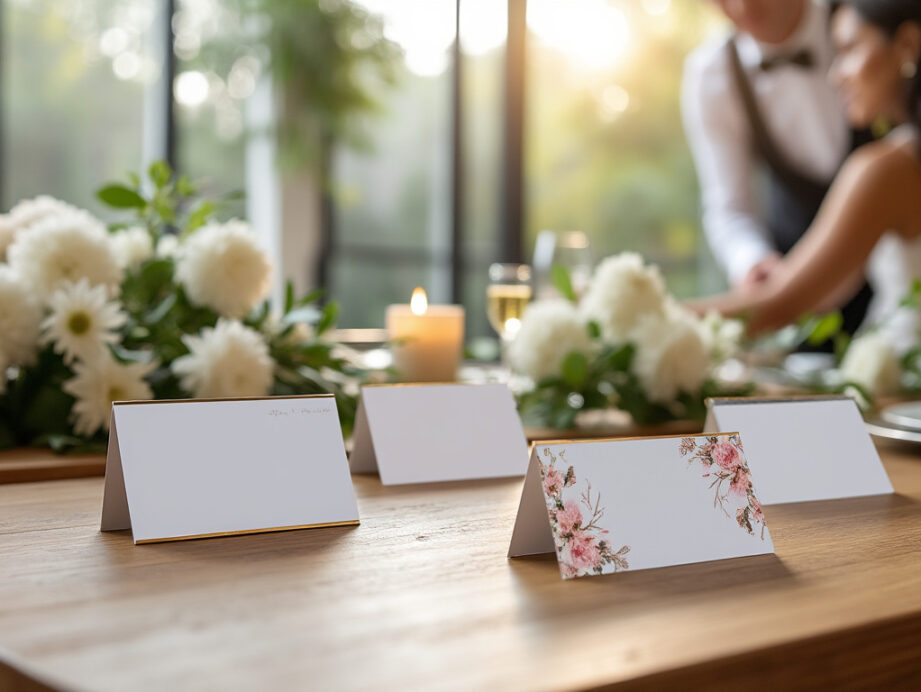 découvrez comment choisir les marque-places parfaits pour mariés en 2025 afin d'ajouter une touche d'élégance et de personnalisation à votre décoration de mariage.