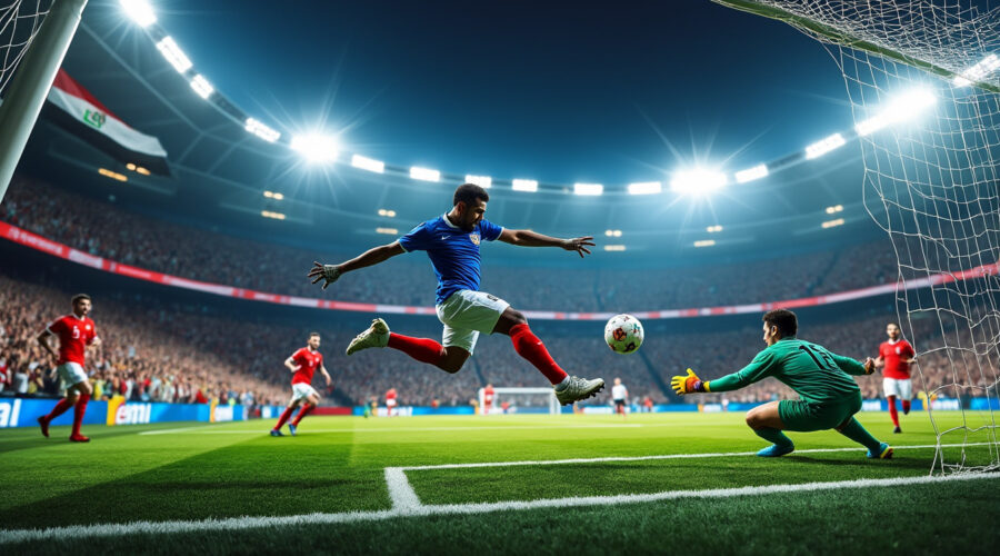 revivez l'incroyable action de michael olise lors du match france-irak, où il a failli marquer le but le plus spectaculaire de la coupe du monde.