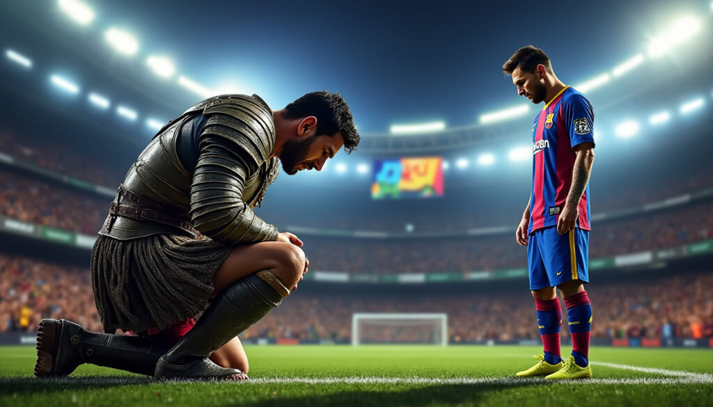 découvrez comment messi impressionne même le guerrier, en réalisant une prouesse incroyable de 9 buts en seulement 3 matchs. un exploit à ne pas manquer !