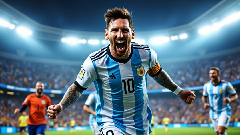 découvrez comment messi a mené l'argentine en huitièmes de finale tout en devenant le meilleur buteur de l'histoire du football.