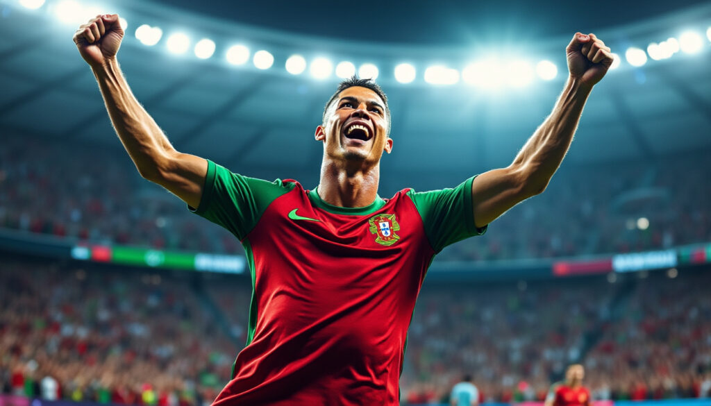 revivez le match portugal-ouzbékistan où cristiano ronaldo, en pleine forme, réalise un doublé mémorable et inscrit une nouvelle page légendaire de sa carrière.