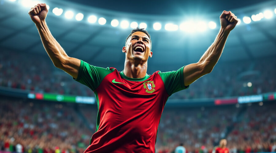 revivez le match portugal-ouzbékistan où cristiano ronaldo, en pleine forme, réalise un doublé mémorable et inscrit une nouvelle page légendaire de sa carrière.