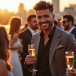 roméo beckham célèbre le lancement de sa nouvelle marque de mode lors d'un événement intime entouré de sa famille et de ses amis.