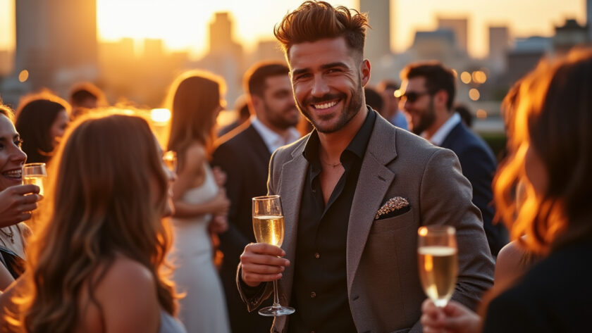 roméo beckham célèbre le lancement de sa nouvelle marque de mode lors d'un événement intime entouré de sa famille et de ses amis.