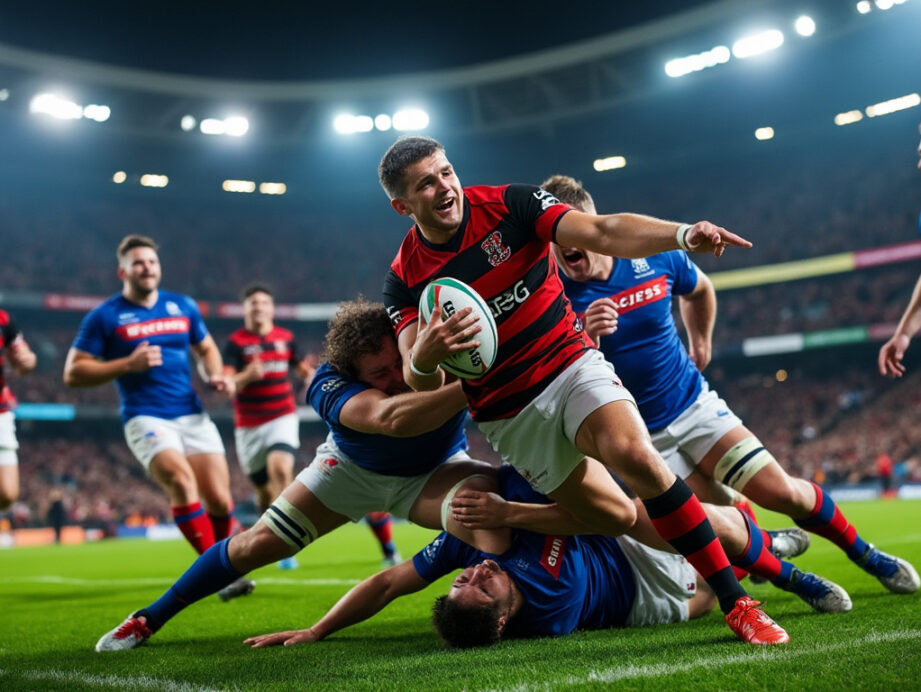 revivez la victoire éclatante de toulouse sur le racing en demi-finale du rugby top 14, garantissant leur place en finale avec un match maîtrisé et intense.