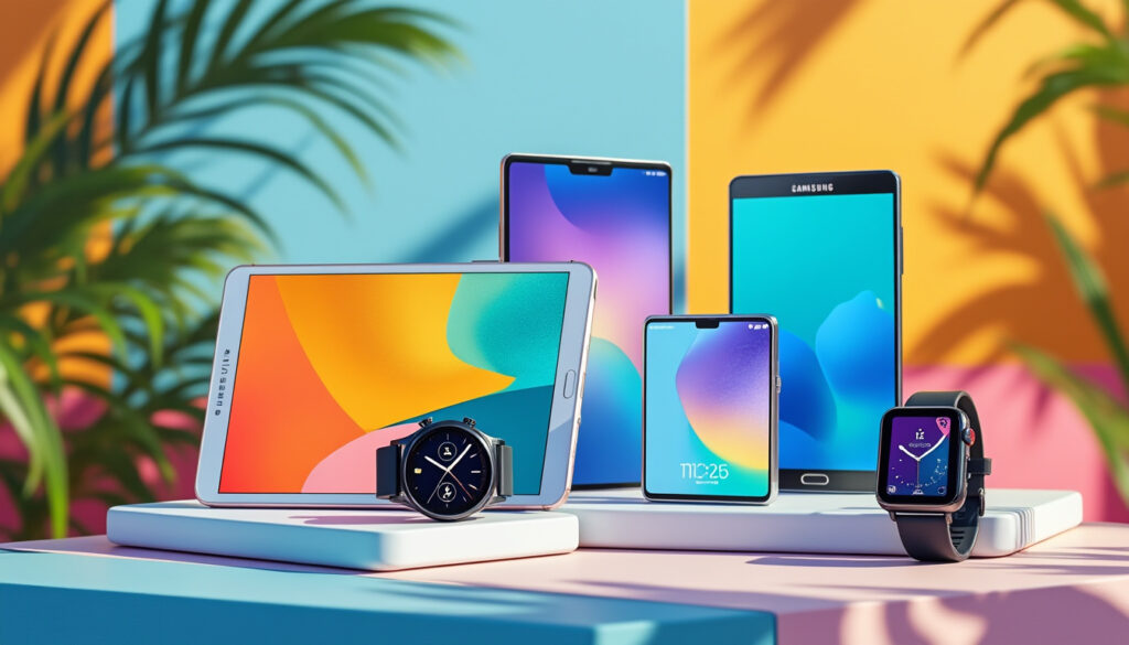 profitez des soldes d'été avec des appareils samsung à prix incroyablement bas sur amazon. offres exclusives sur smartphones, tablettes et électroménager pour un été high-tech abordable.