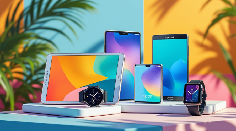profitez des soldes d'été avec des appareils samsung à prix incroyablement bas sur amazon. offres exclusives sur smartphones, tablettes et électroménager pour un été high-tech abordable.