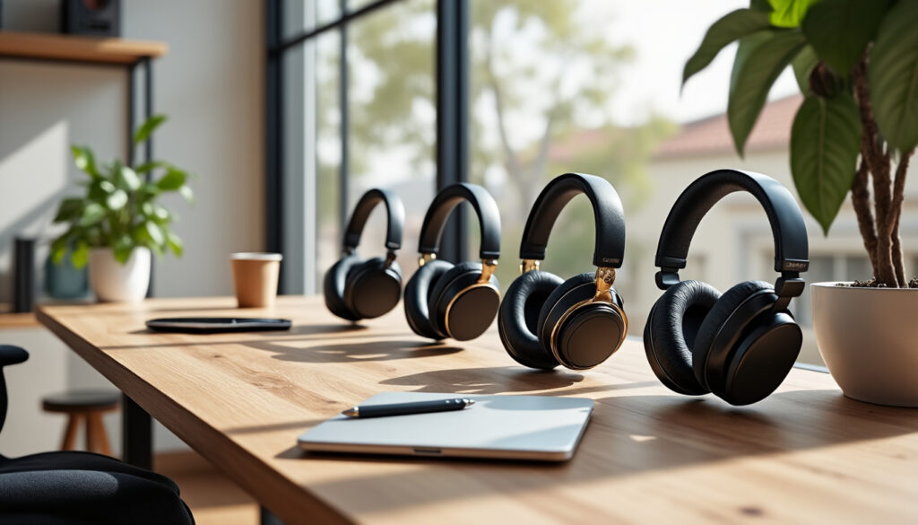 découvrez le top 4 des marques incontournables de casques audio pour améliorer votre confort et votre concentration lors du télétravail.