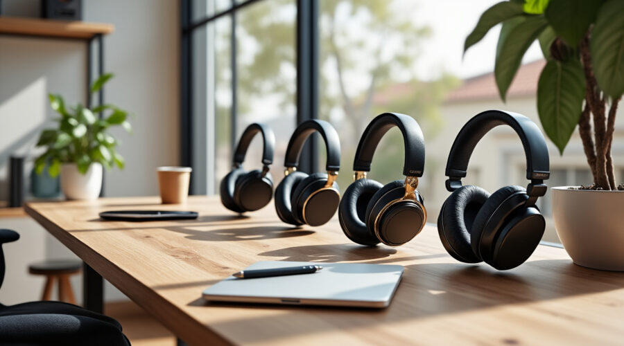 découvrez le top 4 des marques incontournables de casques audio pour améliorer votre confort et votre concentration lors du télétravail.