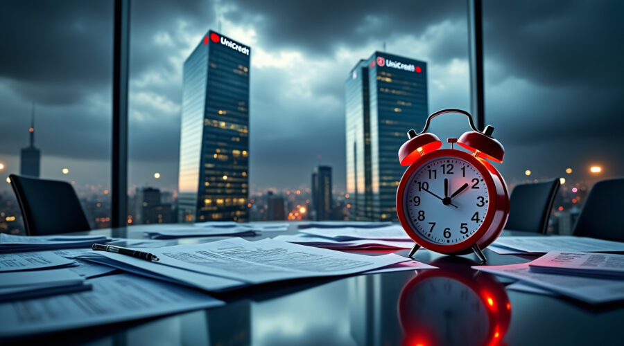 découvrez les dernières informations sur l'ultime échéance de l'offre controversée d'unicredit pour le rachat de commerzbank, un événement clé dans le secteur bancaire européen.
