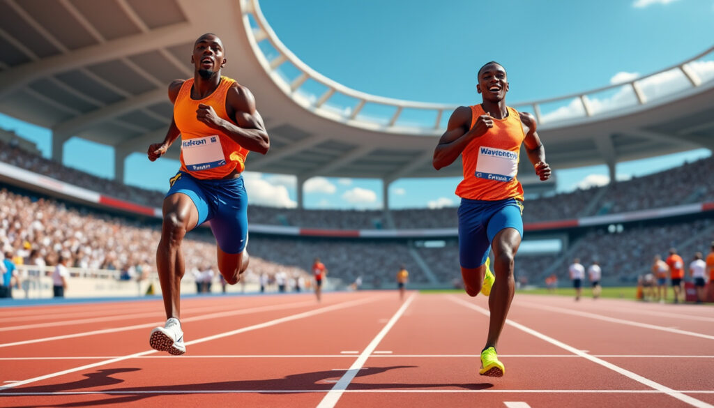 découvrez la performance exceptionnelle d'alfred à monaco et l'exploit de wanyonyi qui pulvérise le record du monde du 1000 m en athlétisme.
