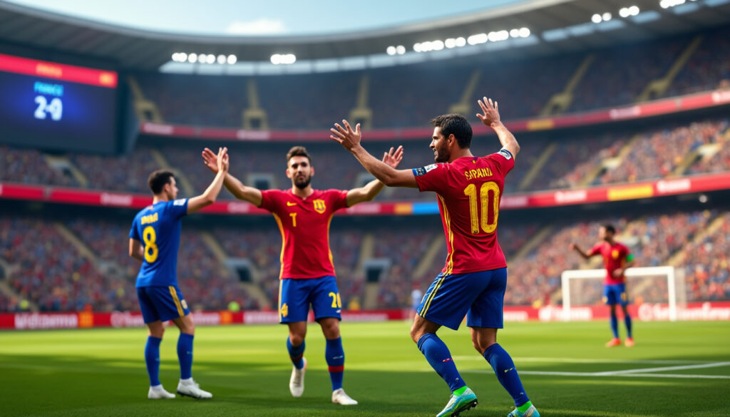 découvrez comment l'équipe d'espagne a dominé la france avec un score de 0-2, renforçant son avance dans cette confrontation intense.