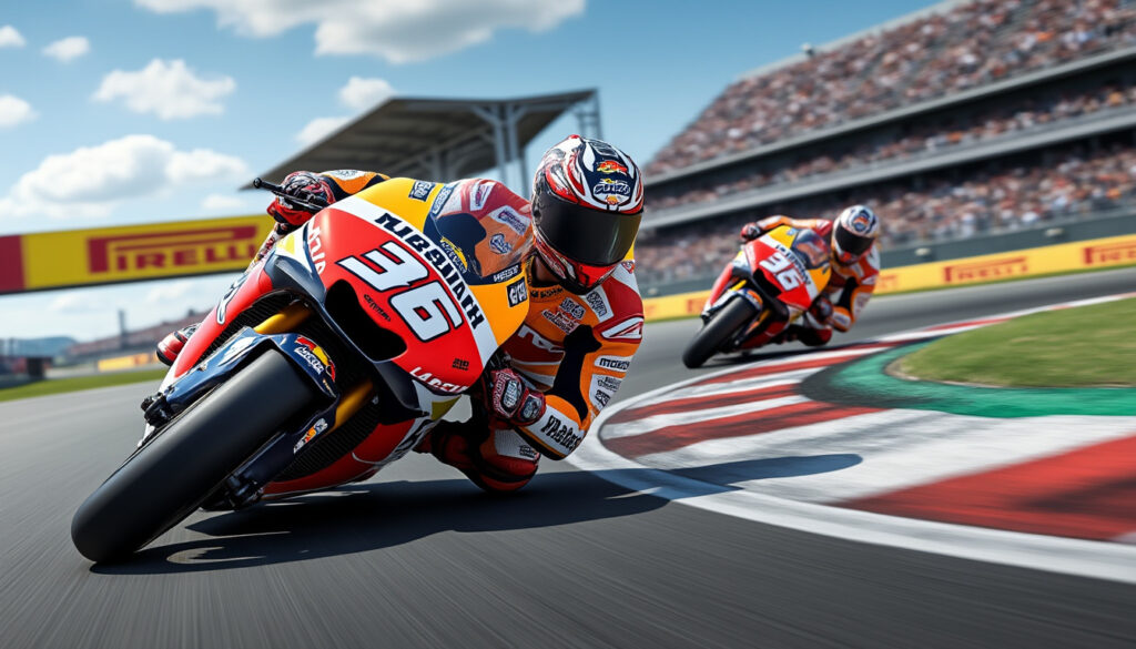 découvrez les résultats des essais qualificatifs du motogp en allemagne : marc marquez s'impose brillamment, tandis que fabio quartararo reste en retrait avant la course.