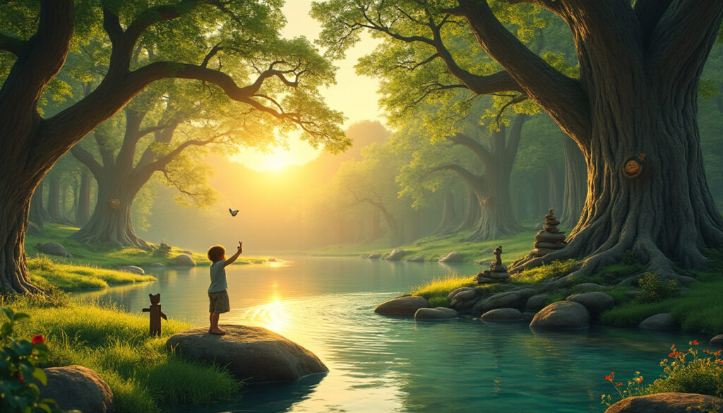 découvrez comment nous partageons nos inspirations d'enfance à travers nos articles, en mettant en avant nos paysages favoris et les valeurs qui nous tiennent à cœur.