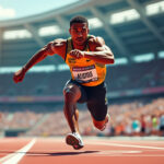 alison dos santos bat le record du monde du 400 m haies avec une performance exceptionnelle, marquant l'histoire de l'athlétisme.
