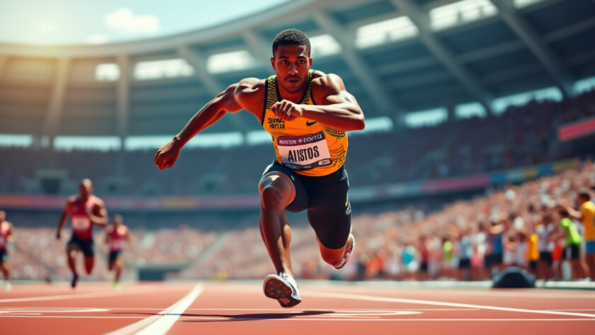 alison dos santos bat le record du monde du 400 m haies avec une performance exceptionnelle, marquant l'histoire de l'athlétisme.