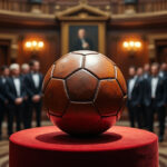 découvrez la mise aux enchères du légendaire ballon de la 'main de dieu' de maradona, un trésor historique de la coupe du monde, estimé à plus de 10 millions d'euros.