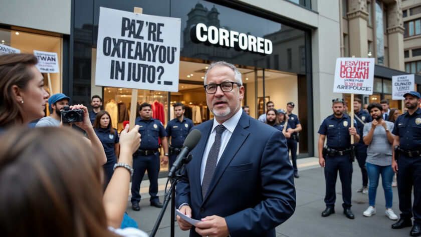 le crif demande l'interdiction d'une marque de vêtements accusée de faire l'apologie d'idées controversées, suscitant un débat intense sur la liberté d'expression et les limites à poser.