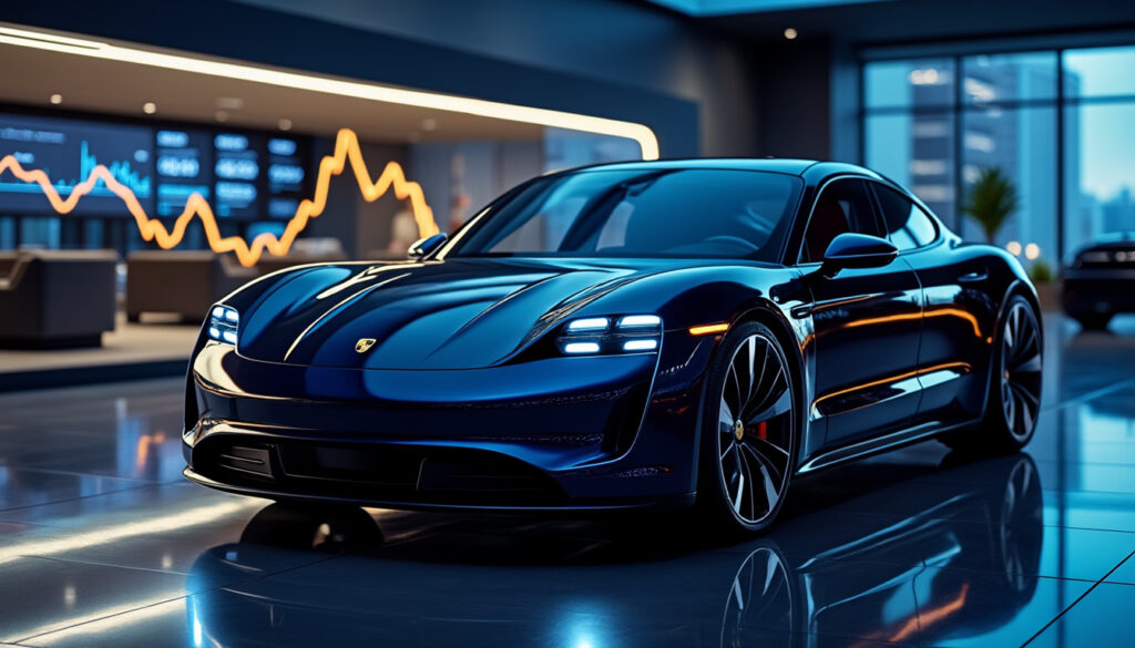 découvrez comment le modèle phare de porsche, symbole de la transition électrique, fait face à une chute spectaculaire de ses ventes et les enjeux qui en découlent.