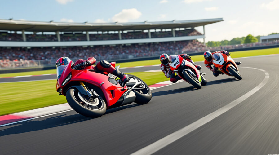 découvrez les résultats passionnants de la première séance d'essais libres motogp à silverstone, avec ducati en tête, suivie de près par aprilia et ktm, promettant une course intense.