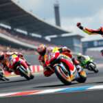 revivez le triomphe de marquez avec un doublé en motogp, la chute inattendue d’un favori qui a bouleversé la course, et la performance remarquable du prodige zarco qui décroche un point précieux.