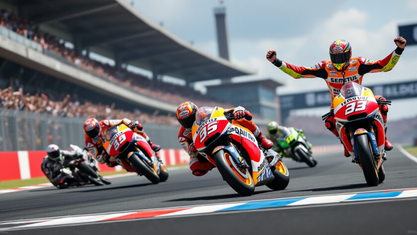 revivez le triomphe de marquez avec un doublé en motogp, la chute inattendue d’un favori qui a bouleversé la course, et la performance remarquable du prodige zarco qui décroche un point précieux.